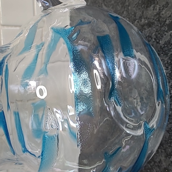 Acrylic Drink Pitcher - Blue Fish Design - Picture 2 of 9